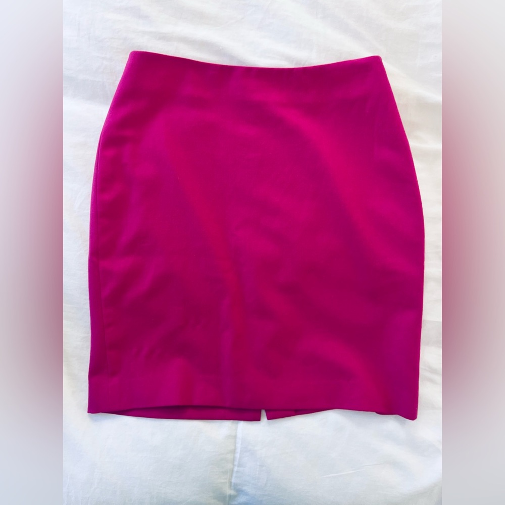 Talbots Fuchsia Pencil Skirt